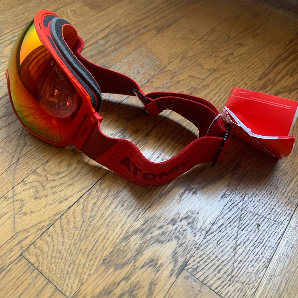 Atomic Count 360 HD Ski Googles in Red